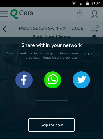 Social Sharing Features